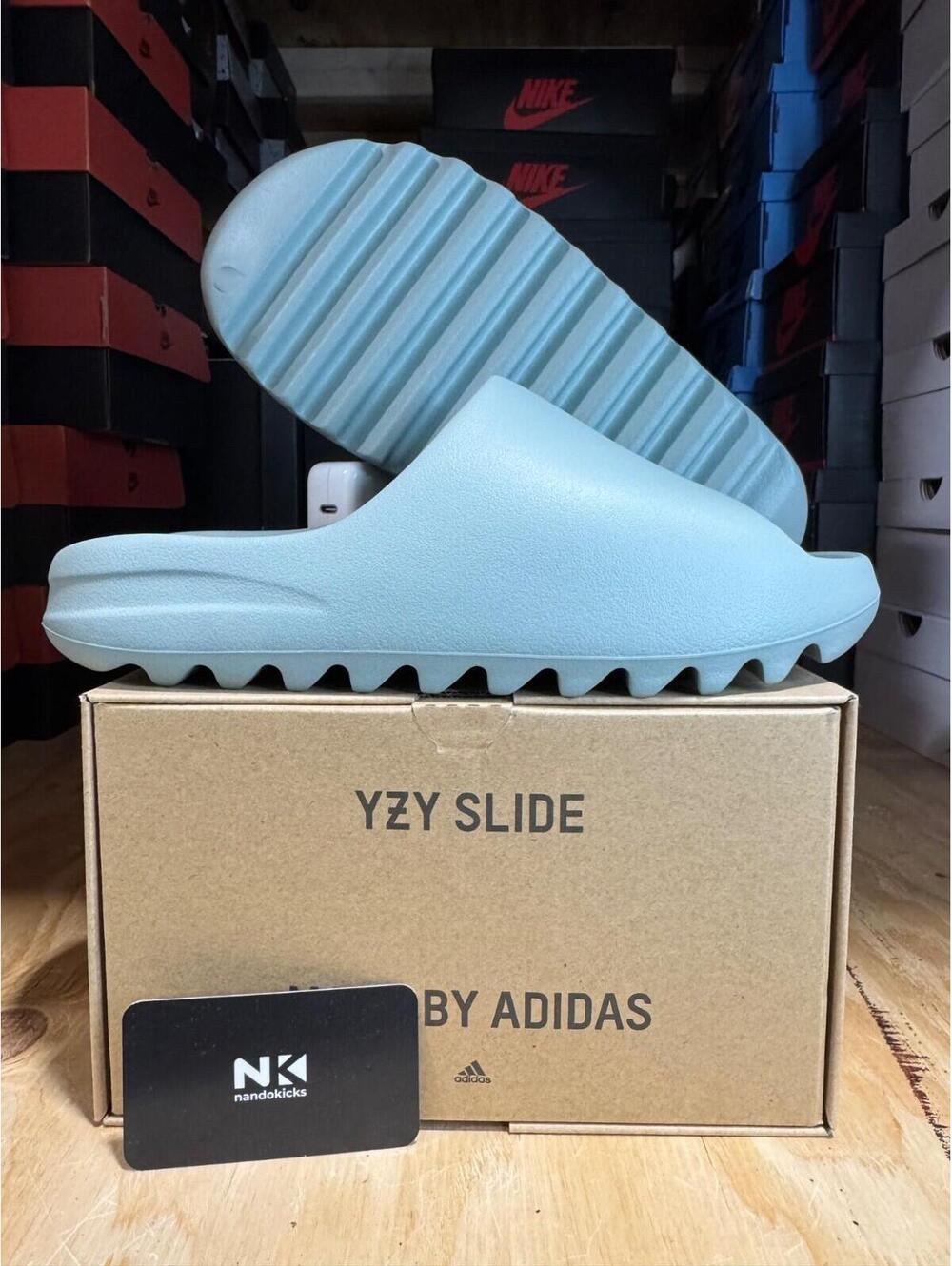 Adidas Yeezy Slides 'Salt' MENS SZ 10